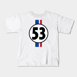 Herbie Livery 53 Kids T-Shirt